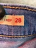 Levi's Hearts Blue Jeans Size 28 waist - photo 8