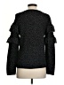 Mud Pie Tweed Black Pullover Sweater Size S - photo 2