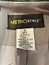 Metrostyle 100% Polyester Gray Coat Size 16 - photo 6