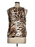 Express Animal Print Brown Tank Top Size XL - photo 2