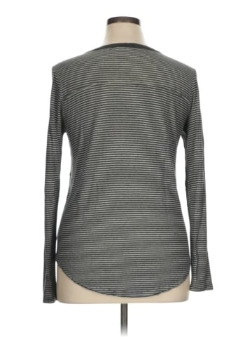 Akemi + Kin Long Sleeve Henley (view 2)