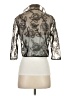 Silk Box Black Cardigan Size 4 - photo 2