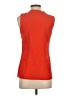Tory Burch 100% Silk Orange Blouse Size 2 - photo 2