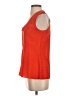 Tory Burch 100% Silk Orange Blouse Size 2 - photo 5