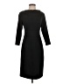 Donna Morgan Solid Black Casual Dress Size 4 - photo 1