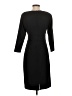 Donna Morgan Solid Black Casual Dress Size 4 - photo 2