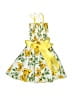 Assorted Brands Tropical Yellow Dress Size 2 - photo 2