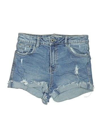 Trafaluc by Zara Denim Shorts (view 1)
