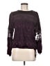 Tiny 100% Cotton Purple Long Sleeve Blouse Size M - photo 1