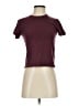 Everlane Burgundy Short Sleeve Turtleneck Size XXS - photo 1