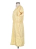 GOODTHREADS 100% Polyester Yellow Casual Dress Size S - photo 5