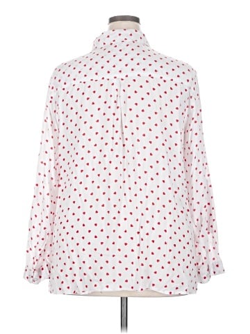 Ulla Popken Long Sleeve Blouse (view 2)