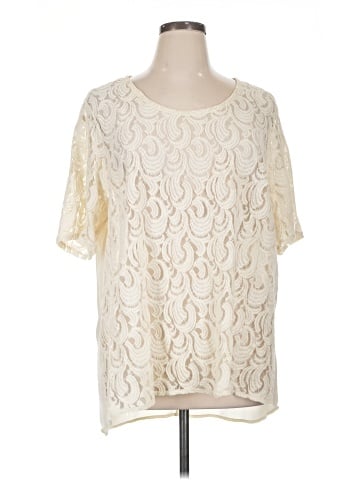 Maggie Barnes for Catherines Short Sleeve Blouse (view 1)