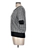 MICHAEL Michael Kors Houndstooth Black Pullover Sweater Size L - photo 5