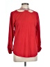 Love for Humanity Red Long Sleeve Blouse Size L - photo 1