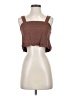 Monteau Brown Sleeveless Top Size S - photo 1