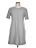 Zara Solid Gray Casual Dress Size L - photo 1