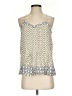 Ann Taylor LOFT 100% Modal Silver Sleeveless Blouse Size S - photo 1