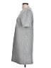 Zara Solid Gray Casual Dress Size L - photo 5