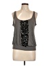 Old Navy 100% Viscose Gray Tank Top Size L - photo 1