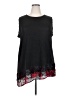 Cj Banks 100% Polyester Black Sleeveless Top Size 2X - photo 1