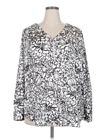 Apt. 9 Long Sleeve Henley (view 1)