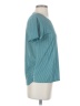 Adidas 100% Polyester Teal Active T-Shirt Size S - photo 4