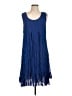Yest 100% Polyester Blue Cocktail Dress Size 10 - 12 - photo 1
