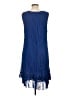 Yest 100% Polyester Blue Cocktail Dress Size 10 - 12 - photo 2