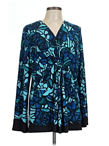 Simonton Says Long Sleeve Blouse (view 1)