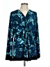 Simonton Says Blue Long Sleeve Blouse Size L - photo 1
