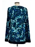 Simonton Says Blue Long Sleeve Blouse Size L - photo 2