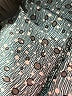 Notations Animal Print Teal Long Sleeve Button-Down Shirt Size 2X - photo 8