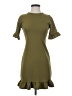 Missguided Solid Green Casual Dress Size 2 - photo 1