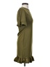 Missguided Solid Green Casual Dress Size 2 - photo 4
