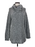 Sun & Shadow Gray Turtleneck Sweater Size XS - photo 1