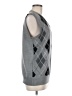 CAMBRIDGE 100% Polyester Argyle Gray Sweater Vest Size M - photo 4