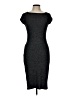 Popular Basics Tweed Gray Casual Dress Size L - photo 1