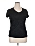 Tek Gear 100% Polyester Black Active T-Shirt Size XL - photo 1