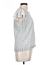 Ann Taylor LOFT 100% Cotton Silver Cardigan Size L - photo 4