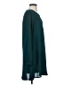 Express Outlet 100% Polyester Solid Teal Casual Dress Size S - photo 4