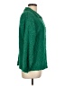 Chaus 100% Acrylic Solid Fair Isle Green Pullover Sweater Size L (estimated) - photo 4
