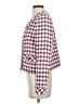 Ann Taylor Checkered-gingham Burgundy Blazer Size 4 - photo 5