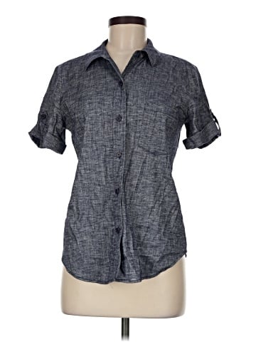 Theory Short Sleeve Button-Down Shirt (view 1)