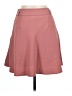 Express 100% Polyester Solid Pink Casual Skirt Size 6 - photo 2