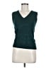 Eimin 100% Cotton Teal Sleeveless Top Size M - photo 1