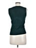 Eimin 100% Cotton Teal Sleeveless Top Size M - photo 2