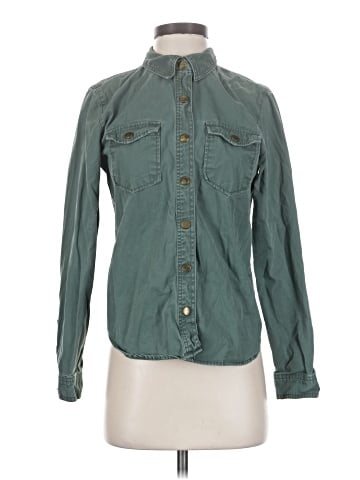 Forever 21 Long Sleeve Button-Down Shirt (view 1)