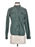 Forever 21 Teal Long Sleeve Button-Down Shirt Size S - photo 1