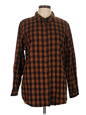 Joan Rivers Long Sleeve Button-Down Shirt (view 1)